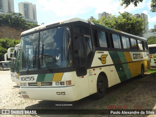 Empresa Gontijo de Transportes 10255 na cidade de Belo Horizonte, Minas Gerais, Brasil, por Paulo Alexandre da Silva. ID da foto: 6356695.