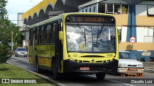 Viação Sul Fluminense 1148 na cidade de Volta Redonda, Rio de Janeiro, Brasil, por Claudio Luiz. ID da foto: 6356589.