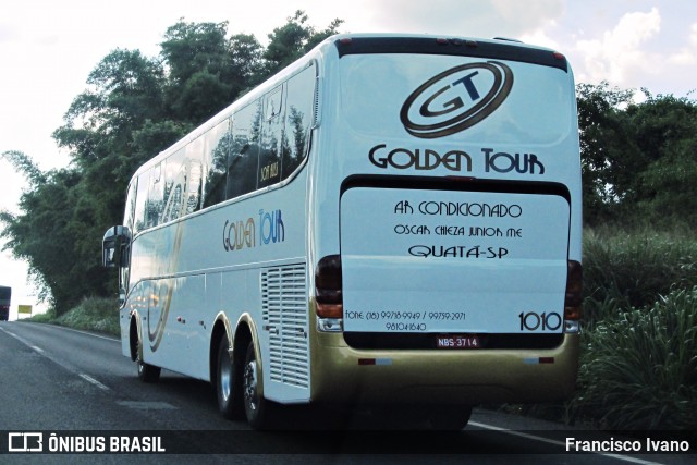 Golden Tour 1010 na cidade de Quatá, São Paulo, Brasil, por Francisco Ivano. ID da foto: 6321693.