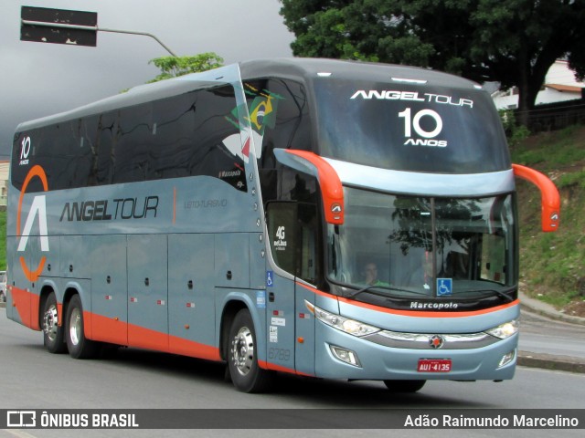 Angel Tour 6789 na cidade de Belo Horizonte, Minas Gerais, Brasil, por Adão Raimundo Marcelino. ID da foto: 6321694.