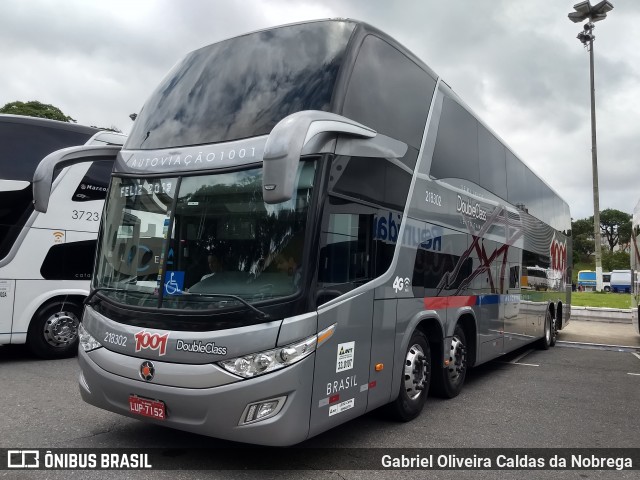 Auto Viação 1001 218302 na cidade de São Paulo, São Paulo, Brasil, por Gabriel Oliveira Caldas da Nobrega. Número da foto: #6320197.