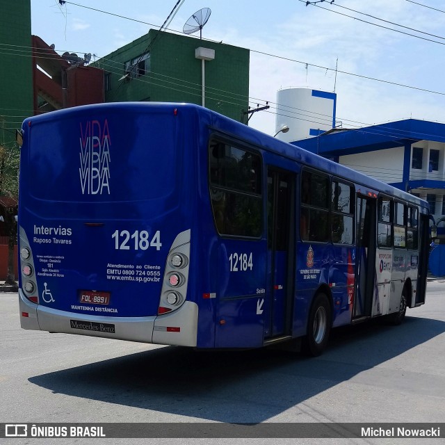Auto Viação Bragança Metropolitana > Viação Raposo Tavares 12.184 na cidade de Itapevi, São Paulo, Brasil, por Michel Nowacki. Número da foto: #6321749.