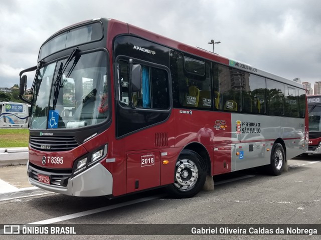 Transwolff Transportes e Turismo 7 8395 na cidade de São Paulo, São Paulo, Brasil, por Gabriel Oliveira Caldas da Nobrega. Número da foto: #6320202.