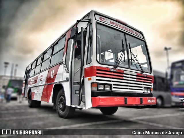 Auto Viação ABC 43 na cidade de São Paulo, São Paulo, Brasil, por Cainã Marcos de Araujo. Número da foto: #6319871.