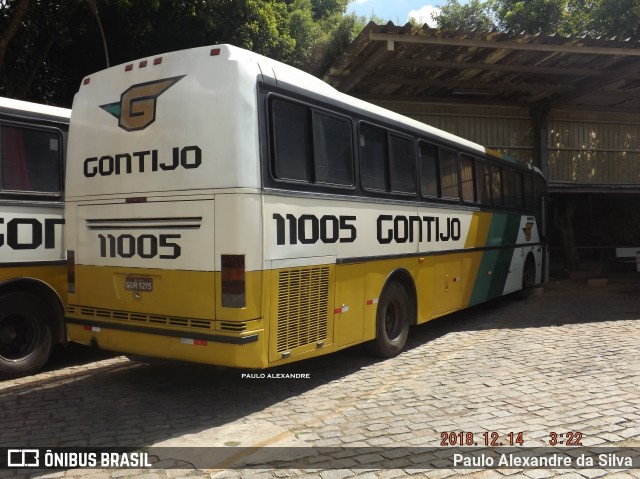 Empresa Gontijo de Transportes 11005 na cidade de Belo Horizonte, Minas Gerais, Brasil, por Paulo Alexandre da Silva. ID da foto: 6358698.