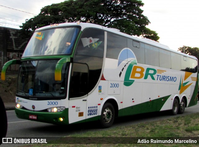 BR Turismo 2000 na cidade de Belo Horizonte, Minas Gerais, Brasil, por Adão Raimundo Marcelino. ID da foto: 6359105.