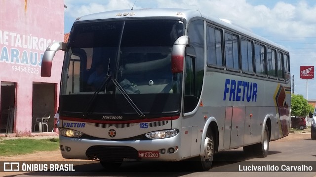 Fretur Transportes e Turismo 125 na cidade de Barras, Piauí, Brasil, por Lucivanildo Carvalho. ID da foto: 6358003.