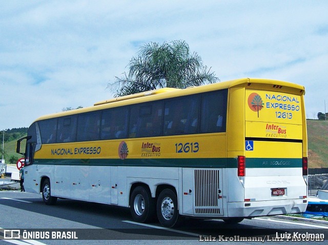Nacional Expresso 12613 na cidade de Aparecida, São Paulo, Brasil, por Luiz Krolman. Número da foto: #6357614.