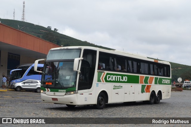 Empresa Gontijo de Transportes 20120 na cidade de Manhuaçu, Minas Gerais, Brasil, por Rodrigo Matheus. ID da foto: 6358802.