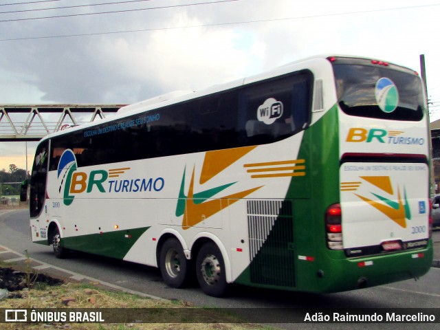 BR Turismo 2000 na cidade de Belo Horizonte, Minas Gerais, Brasil, por Adão Raimundo Marcelino. ID da foto: 6359110.