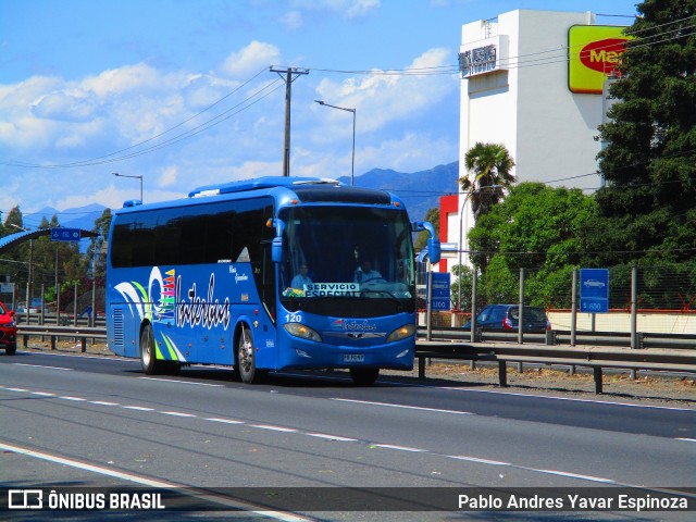 Buses Interbus 120 na cidade de San Fernando, Colchagua, Libertador General Bernardo O'Higgins, Chile, por Pablo Andres Yavar Espinoza. Número da foto: #6359500.