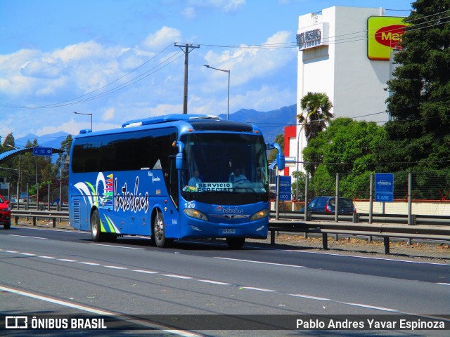 Buses Interbus 120 na cidade de San Fernando, Colchagua, Libertador General Bernardo O'Higgins, Chile, por Pablo Andres Yavar Espinoza. ID da foto: 6359500.