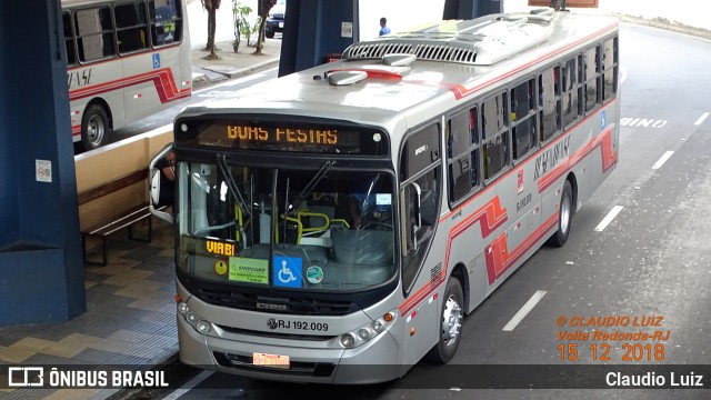 Viação Resendense RJ 192.009 na cidade de Volta Redonda, Rio de Janeiro, Brasil, por Claudio Luiz. Número da foto: #6360122.