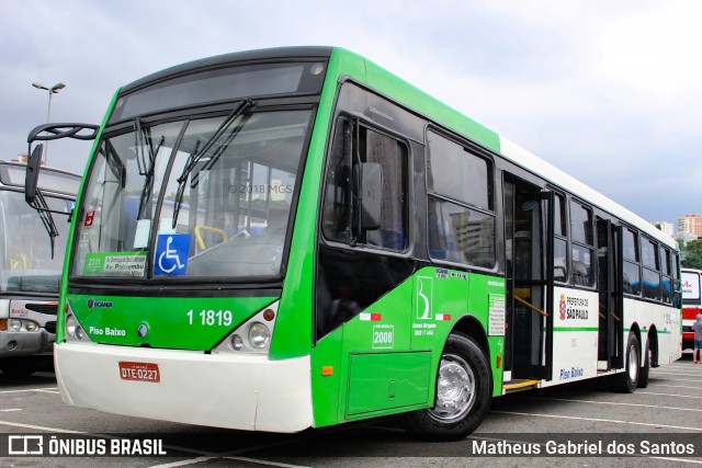 Viação Santa Brígida 1 1819 na cidade de São Paulo, São Paulo, Brasil, por Matheus Gabriel dos Santos. Número da foto: #6360863.