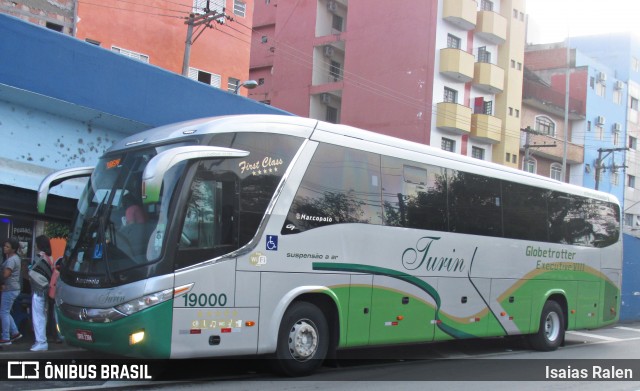 Turin Transportes 19000 na cidade de Aparecida, São Paulo, Brasil, por Isaias Ralen. Número da foto: #6359642.