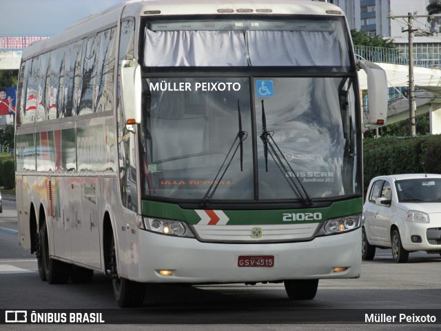 Empresa Gontijo de Transportes 21020 na cidade de Maceió, Alagoas, Brasil, por Müller Peixoto. Número da foto: #6360548.