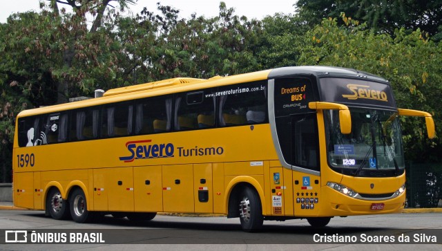 Severo Turismo 1590 na cidade de São Paulo, São Paulo, Brasil, por Cristiano Soares da Silva. ID da foto: 6360582.