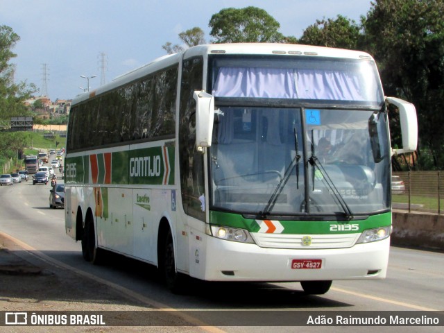 Empresa Gontijo de Transportes 21135 na cidade de Belo Horizonte, Minas Gerais, Brasil, por Adão Raimundo Marcelino. Número da foto: #6360785.