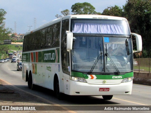 Empresa Gontijo de Transportes 21135 na cidade de Belo Horizonte, Minas Gerais, Brasil, por Adão Raimundo Marcelino. ID da foto: 6360785.