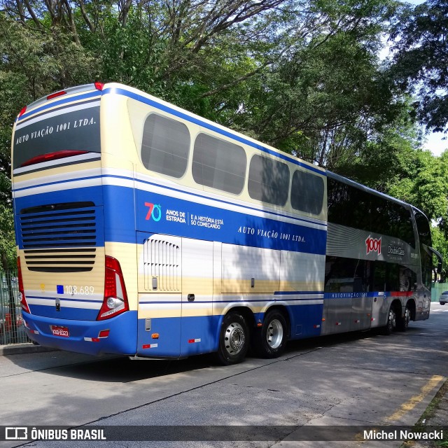 Auto Viação 1001 RJ 108.689 na cidade de São Paulo, São Paulo, Brasil, por Michel Nowacki. Número da foto: #6360980.