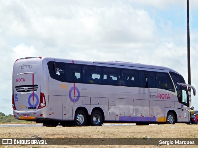 Rota Transportes Rodoviários 7945 na cidade de Aracaju, Sergipe, Brasil, por Sergio Marques . ID da foto: 6361657.