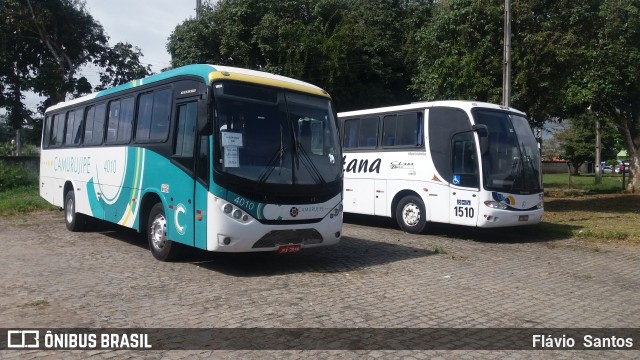 Auto Viação Camurujipe 4010 na cidade de Cruz das Almas, Bahia, Brasil, por Flávio  Santos. Número da foto: #6362668.
