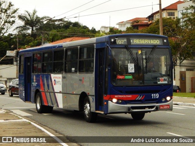 Empresa de Transportes Publix 119 na cidade de São Paulo, São Paulo, Brasil, por André Luiz Gomes de Souza. ID da foto: 6362096.