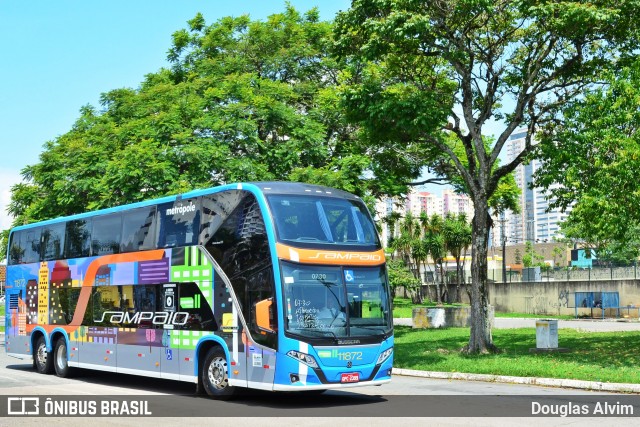 Viação Sampaio 11872 na cidade de Mogi das Cruzes, São Paulo, Brasil, por Douglas Alvim. Número da foto: #6362178.