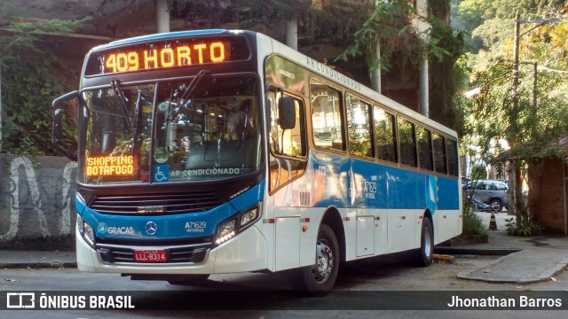 Viação Nossa Senhora das Graças A71629 na cidade de Rio de Janeiro, Rio de Janeiro, Brasil, por Jhonathan Barros. ID da foto: 6361130.