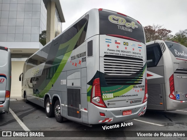 CDA Turismo 22000 na cidade de Aparecida, São Paulo, Brasil, por Vicente de Paulo Alves. Número da foto: #6363072.