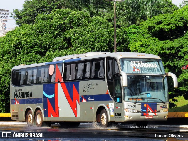 Expresso Maringá 5201 na cidade de Londrina, Paraná, Brasil, por Lucas Oliveira . Número da foto: #6363498.