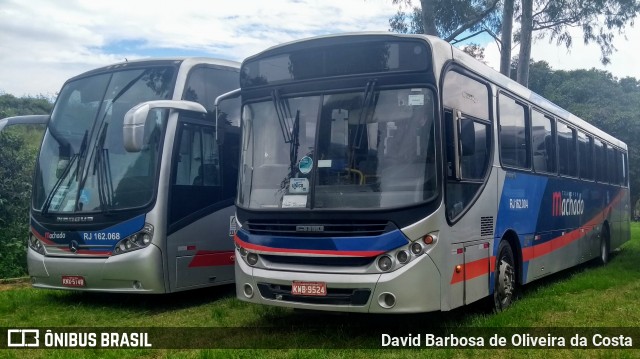 Transportes Machado RJ 162.004 na cidade de Brasil, por David Barbosa de Oliveira da Costa. ID da foto: 6363658.