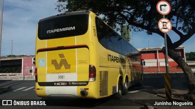 Viação Itapemirim 5081 na cidade de Belo Horizonte, Minas Gerais, Brasil, por Juninho Nogueira. Número da foto: #6365028.