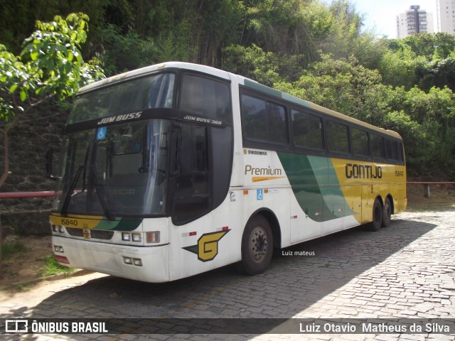 Empresa Gontijo de Transportes 15840 na cidade de Belo Horizonte, Minas Gerais, Brasil, por Luiz Otavio Matheus da Silva. ID da foto: 6364064.