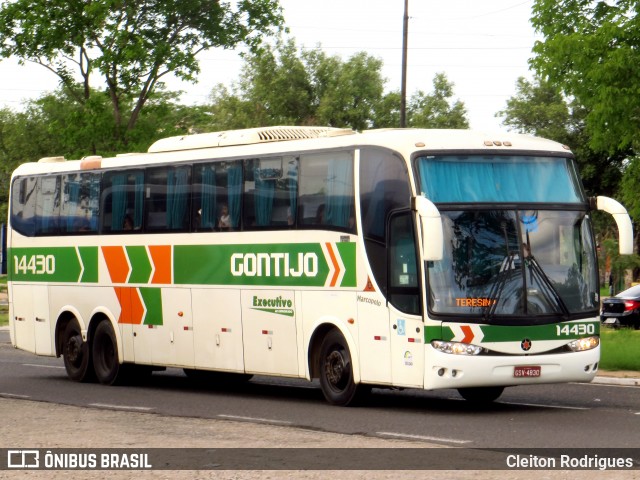 Empresa Gontijo de Transportes 14430 na cidade de Teresina, Piauí, Brasil, por Cleiton Rodrigues. Número da foto: #6364089.