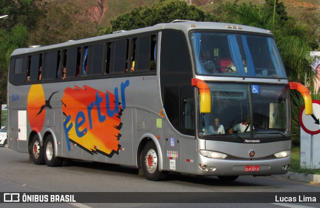 Fertur Turismo 3024 na cidade de Aparecida, São Paulo, Brasil, por Lucas Lima. Número da foto: #6364813.