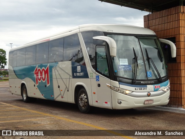 Auto Viação 1001 RJ 108.297 na cidade de Cascavel, Paraná, Brasil, por Alexandre M.  Sanches. ID da foto: 6363165.