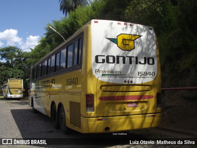 Empresa Gontijo de Transportes 15840 na cidade de Belo Horizonte, Minas Gerais, Brasil, por Luiz Otavio Matheus da Silva. ID da foto: 6364061.