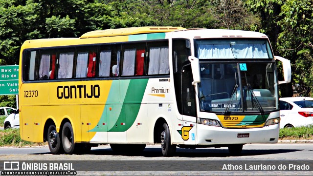 Empresa Gontijo de Transportes 12370 na cidade de Manhuaçu, Minas Gerais, Brasil, por Athos Lauriano do Prado. Número da foto: #6366741.