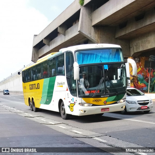 Empresa Gontijo de Transportes 17025 na cidade de São Paulo, São Paulo, Brasil, por Michel Nowacki. ID da foto: 6366434.