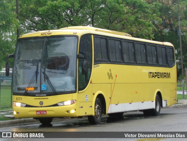 Viação Itapemirim 8225 na cidade de Vitória, Espírito Santo, Brasil, por Victor Diovanni Messias Dias. Número da foto: #6366317.