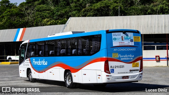 Viação Pendotiba RJ 211.031 na cidade de Niterói, Rio de Janeiro, Brasil, por Lucas Diniz. Número da foto: #6367991.