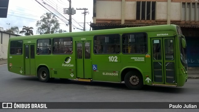 Autotrans > Turilessa 1323 na cidade de Contagem, Minas Gerais, Brasil, por Paulo Julian. Número da foto: #6366847.