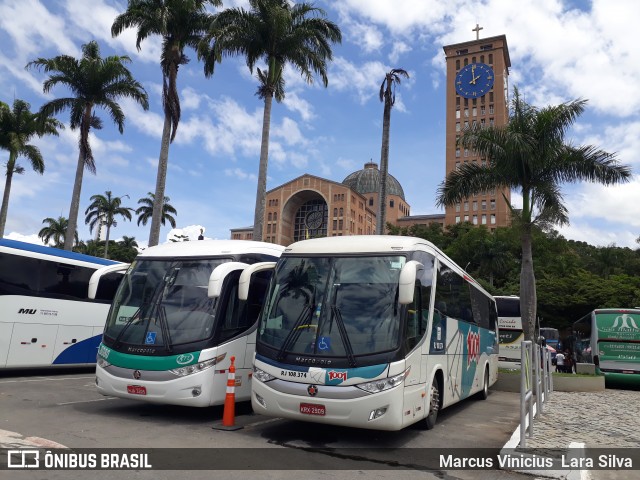 Auto Viação 1001 RJ 108.374 na cidade de Aparecida, São Paulo, Brasil, por Marcus Vinicius Lara Silva. ID da foto: 6365711.