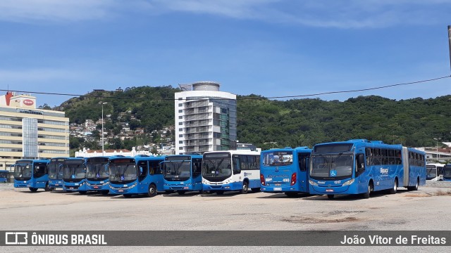 Biguaçu Transportes Coletivos Administração e Participação 1317 na cidade de Florianópolis, Santa Catarina, Brasil, por João Vitor de Freitas. Número da foto: #6365477.