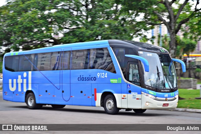 UTIL - União Transporte Interestadual de Luxo 9124 na cidade de Mogi das Cruzes, São Paulo, Brasil, por Douglas Alvim. Número da foto: #6367633.