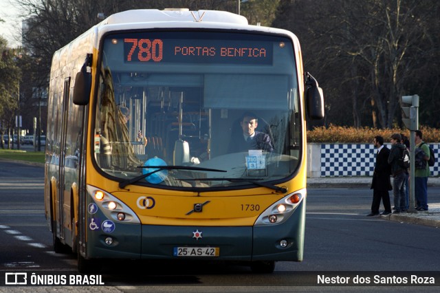 Companhia Carris de Ferro de Lisboa 1730 na cidade de Portugal, por Nestor dos Santos Roza. ID da foto: 6366551.