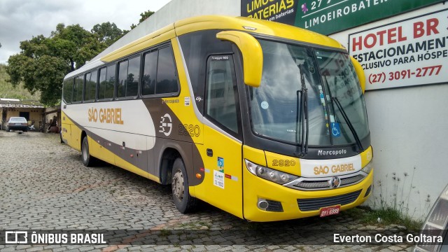 Viação São Gabriel 2920 na cidade de Cariacica, Espírito Santo, Brasil, por Everton Costa Goltara. Número da foto: #6365274.