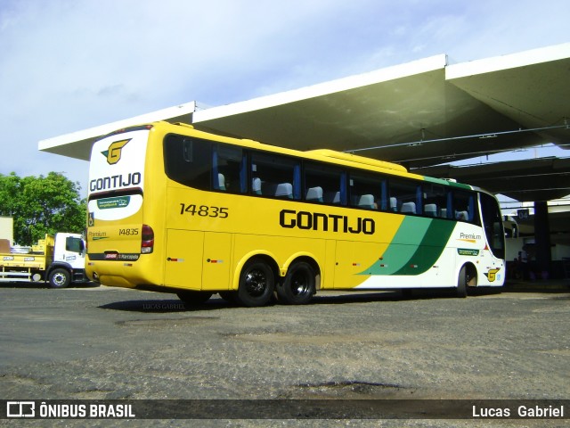 Empresa Gontijo de Transportes 14835 na cidade de Teresina, Piauí, Brasil, por Lucas Gabriel. Número da foto: #6365757.