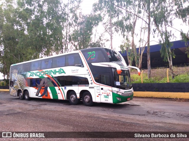 Empresa de Transportes Andorinha 7002 na cidade de Cuiabá, Mato Grosso, Brasil, por Silvano Barboza da Silva. Número da foto: #6370059.